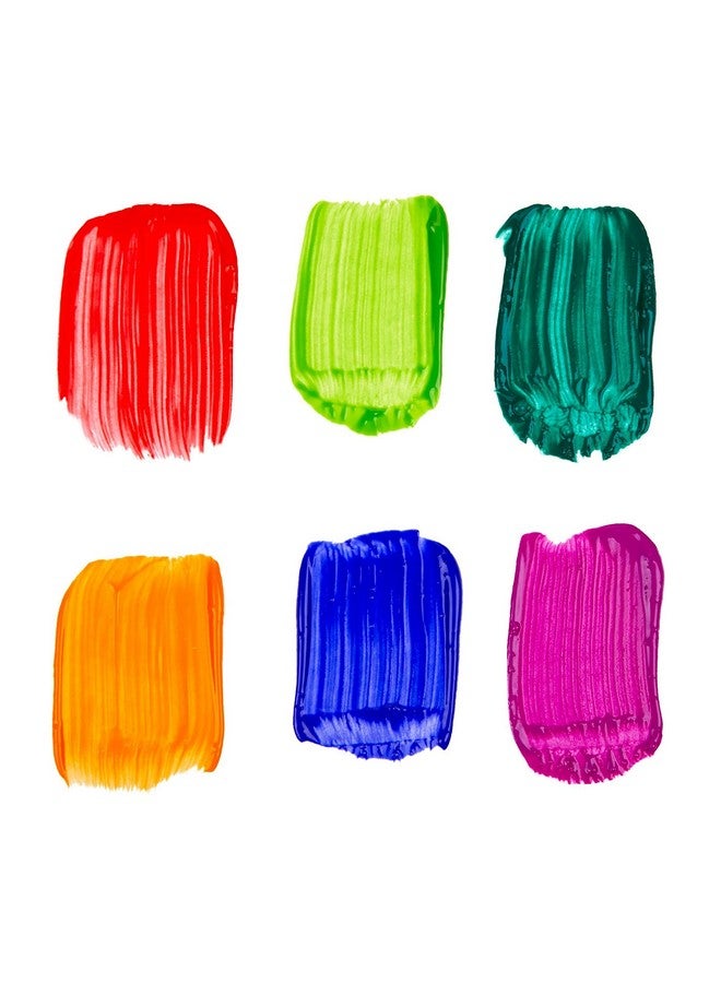 Crayola Washable Kids Paint, Assorted Bold Colors, Painting Supplies, 6 Count - Image 5