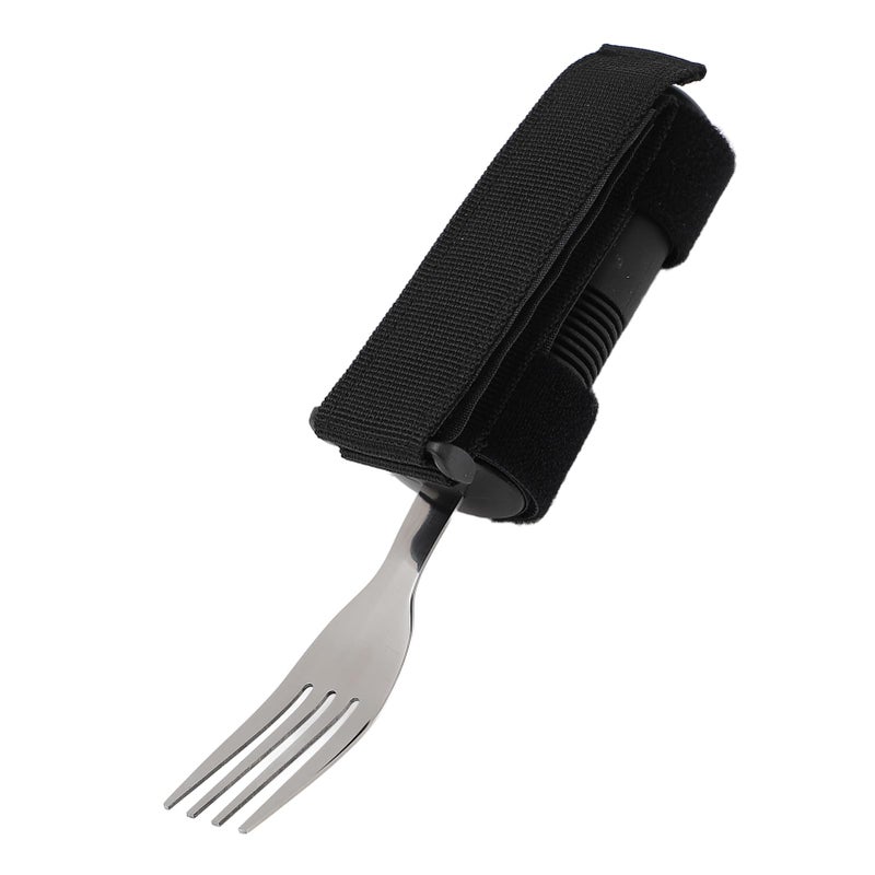 Adaptive Eating Utensil With Adjustable Strap Stainless Steel Fork For Elderly - Image 4
