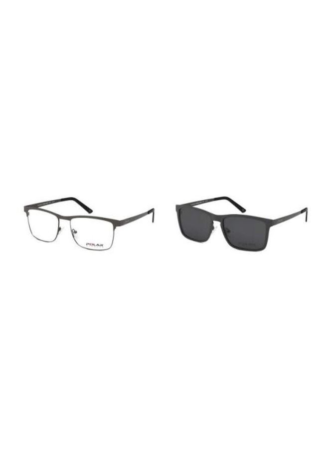 POLAR Women Rectangular Clip-On Eyeglass Frame PO402-48-CLIP-ON - Image 2