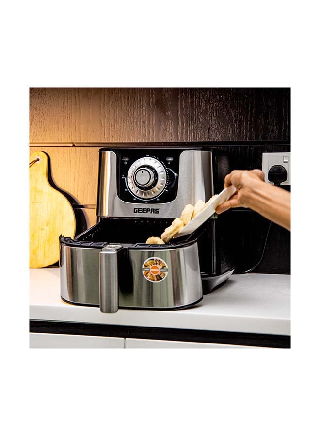 جيباس مقلاة هوائية 5.5 L 1700 W GAF37519 أسود/ فضي - Image 1
