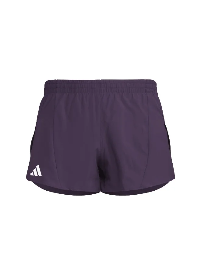 اديداس شورت جري أديداس أديزيرو إي سبليت للرجال لون بنفسجي