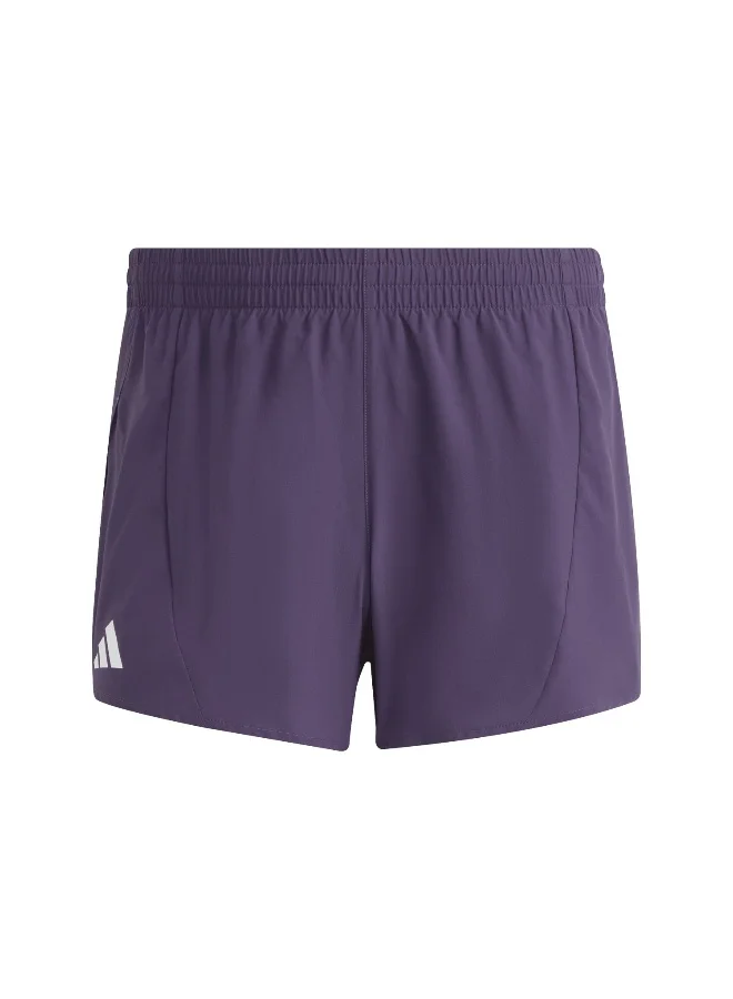 اديداس شورت جري أديداس أديزيرو إي سبليت للرجال لون بنفسجي