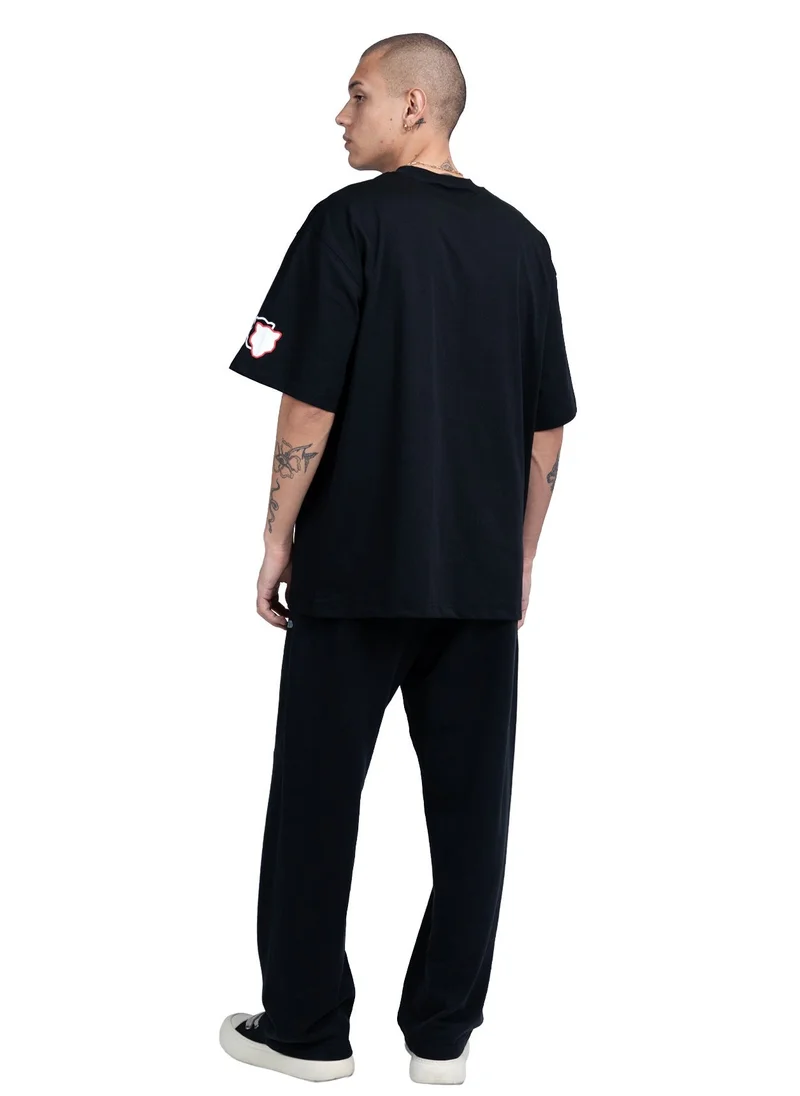 Tanjim Squad TANJIM RACE T-SHIRT - BLACK