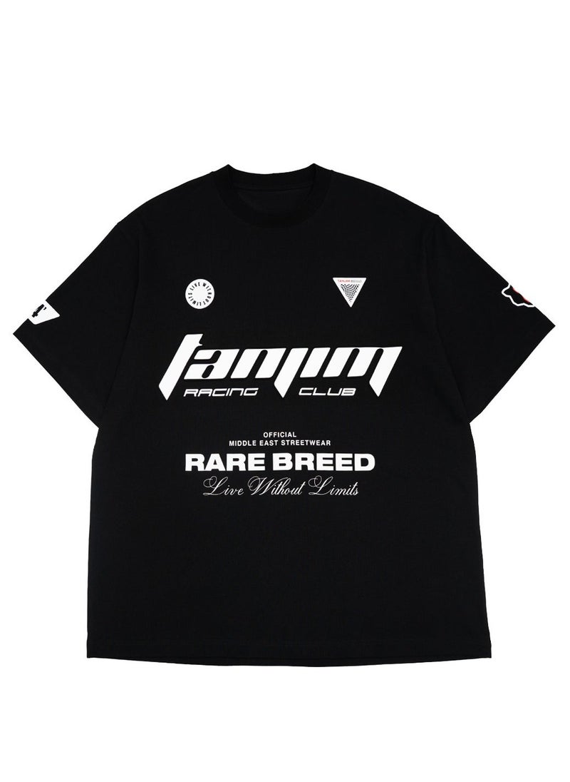 تنجيم سكواد تيشيرت سباق تانجيم - أسود - Image 3