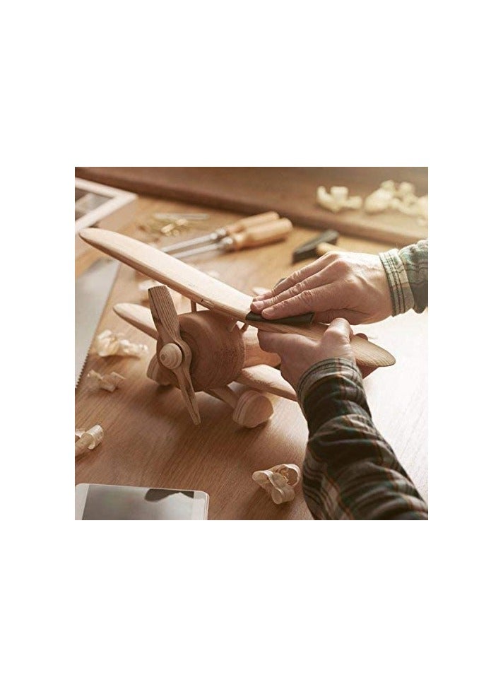 درافل ورق صنفرة أسود مقاوم للماء من Duravel، 10 قطع، للعمل على هياكل السيارات والطلاء والورنيش والأثاث وغيرها من المعادن اللينة والمواد السطحية الصلبة والصنفرة (GRIT100) - Image 4