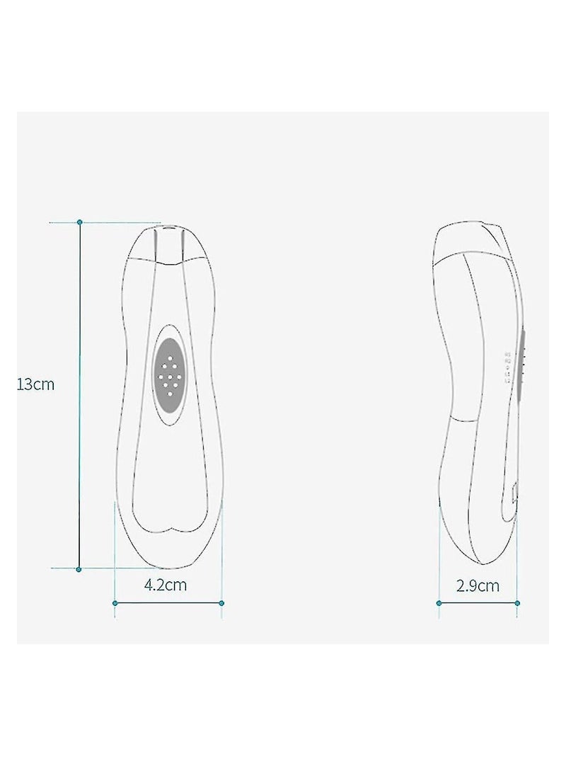 DIGI CORE 6-In-1 Electric Nail Trimmer File Trimmer Tool Kit With LED Light For Children Nail Clippers Set with Travel Case- Safe Baby Nail File Trimmer - Image 3