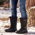 Kamik Greenbay 4 Men Winter Boots Waterproof Nylon Vegan Friendly Insulated Lined Snow Boot ‐40°F, Black - 14 - Image 2