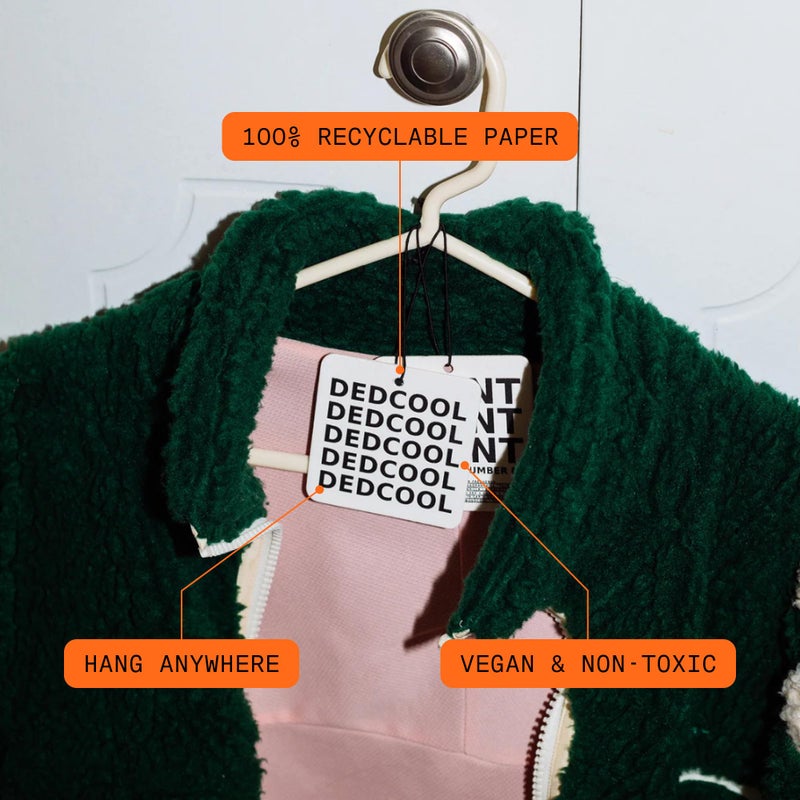 DedCool Air Freshener | 01 Taunt | Hanging Odor Eliminator for Cars, Closets & Drawers | Long-Lasting Essential Oil Infused Scent | Vegan, Non-Toxic, Cruelty-Free - Image 4