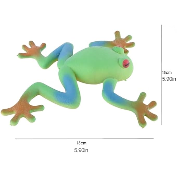 Annadue Stretchy Rubber Toy Lifelike Stress Relief Sensory Toy for Children Adults, Lightweight Portable Squeeze for Home Office - Image 5