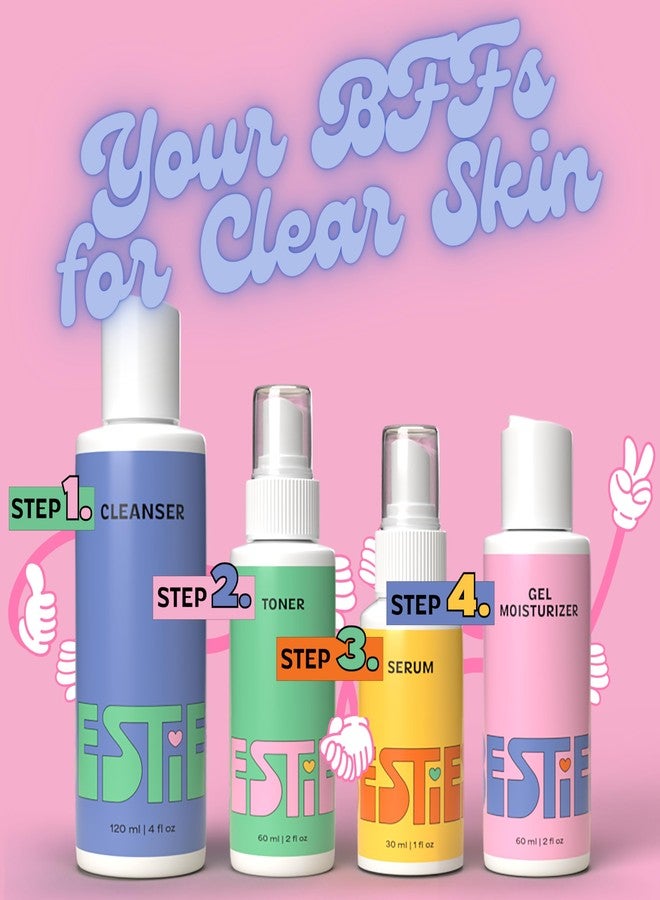 InstaNatural BESTIES Gentle Teen Gel Face Moisturizer | with Vitamin C, Hyaluronic Acid, Niacinamide for Hydration, Smoothness, Even Skintone | Simple Skincare for Healthy Skin (for All Skin Types) - Image 5