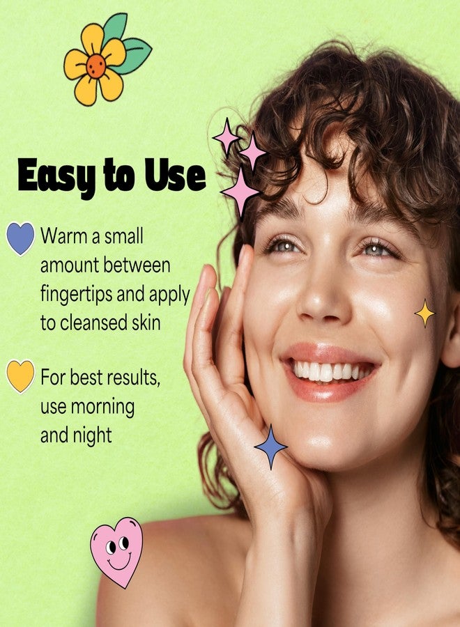 InstaNatural BESTIES Gentle Teen Gel Face Moisturizer | with Vitamin C, Hyaluronic Acid, Niacinamide for Hydration, Smoothness, Even Skintone | Simple Skincare for Healthy Skin (for All Skin Types) - Image 4