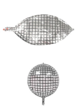 Mirror Balloons, 10 Pcs Disco Balloons for 70s Party Decorations 22 Inches Disco Dance Decorations Birthday Wedding Graduation Party Supplies - view 2