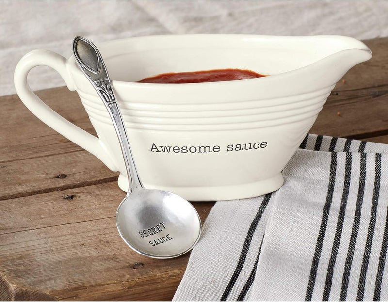 MudPie Circa Gravy Boat Sets (Awesome Sauce Set) - Image 2