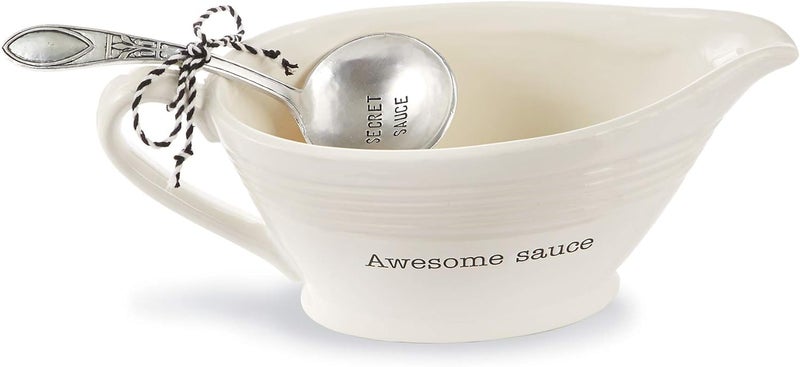 MudPie Circa Gravy Boat Sets (Awesome Sauce Set) - Image 1