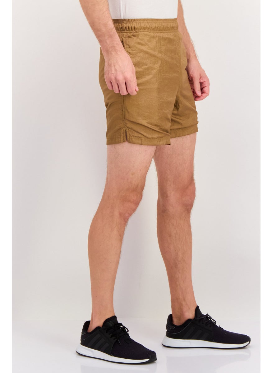 Champion Men Sportswear Fit Outdoor Shorts, Brown  - Image 3