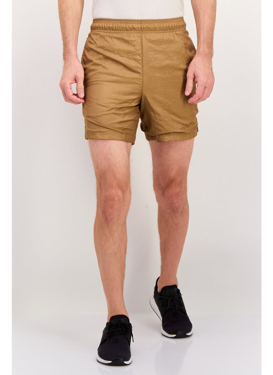 Champion Men Sportswear Fit Outdoor Shorts, Brown  - Image 1