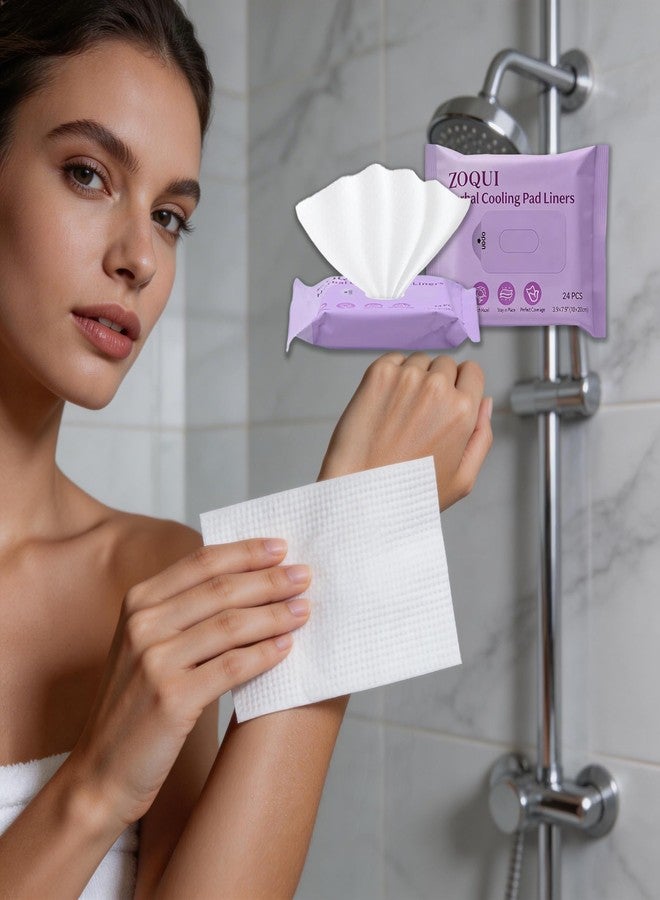 HVLVOYG Overnight Incontinence & Postpartum Pad, 24 Cooling Liners, Postpartum Recovery Care, Suitable for The Elderly and Postpartum Moms - Image 3