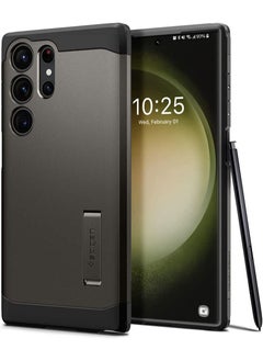 Tough Armor for Samsung Galaxy S23 ULTRA Case Cover with Extreme Impact Foam - Gunmetal