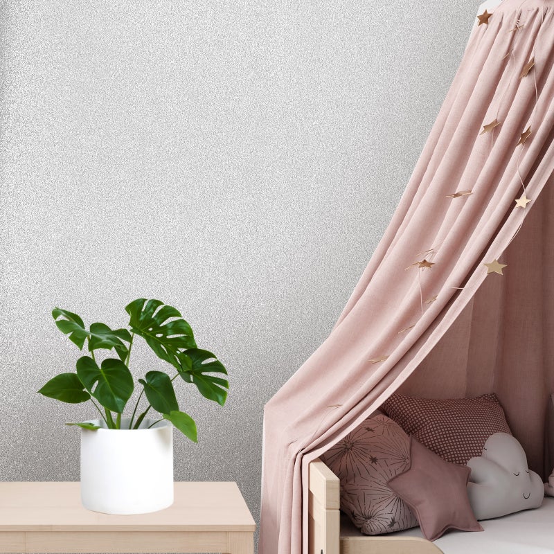 1 Roll Wall Paper Bathroom Sticker Decor Peel And Stick Adhesive Wallpaper Decal - Image 3