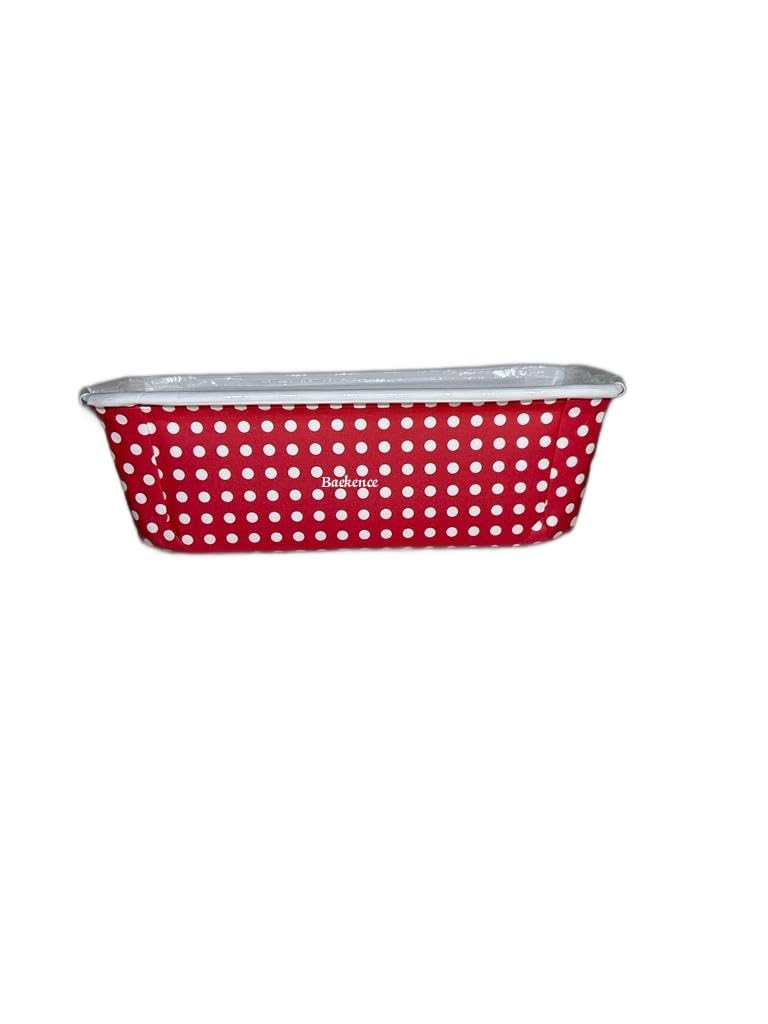 Baekence Baekence Bake and Serve Plumpy Cake Mould Red Pack of 10 pcs200 GMS - Image 3