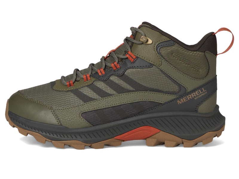 Merrell Men's Speed Strike 2 Mid Waterproof Hiking Boot, Olive, 12.0 - Image 4