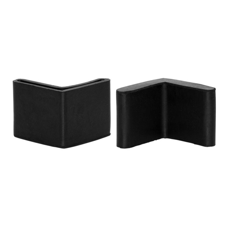 Flyshop Metal Porch Gliders L-Shaped Rubber Angle Iron Foot Pads 4 Pcs 1-3/8"" X 1-3/8"" (35 X 35Mm) - Image 3