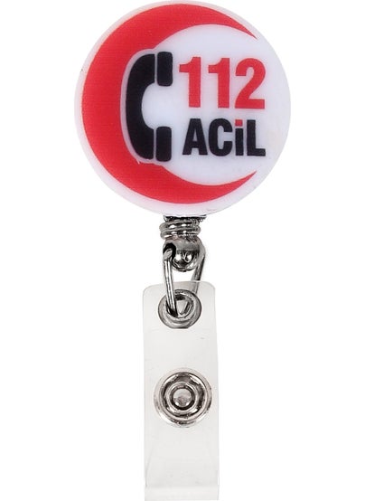 Ortopedi 112 Emergency Themed Yoyo Name Badge