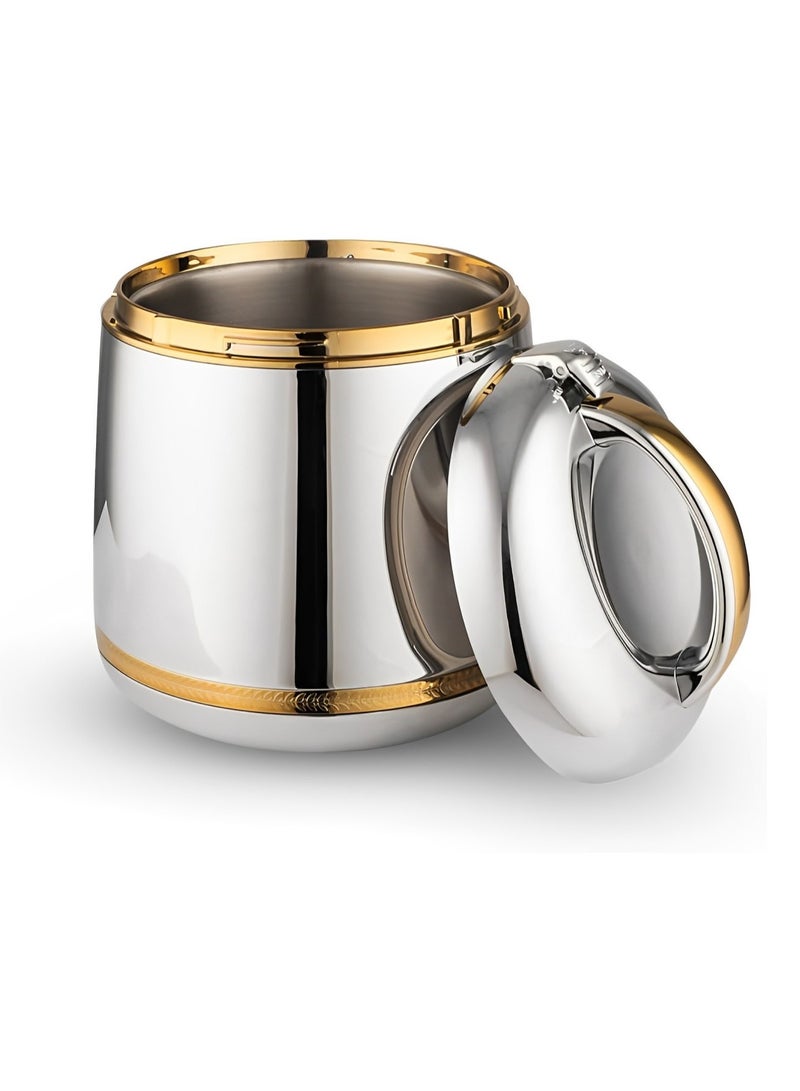 Golden Fire Stainless Steel Insulated Food Warmer with Removable Insulated Steel Lid 3.0L - Image 2