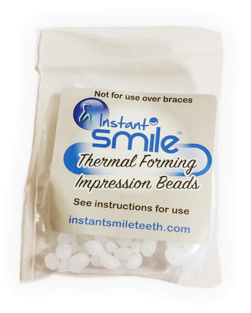 Instant Smile 8 Packages of Instant Smile Billy Bob Replacement Thermal Adhesive Fitting Beads for Fake Teeth - Image 2