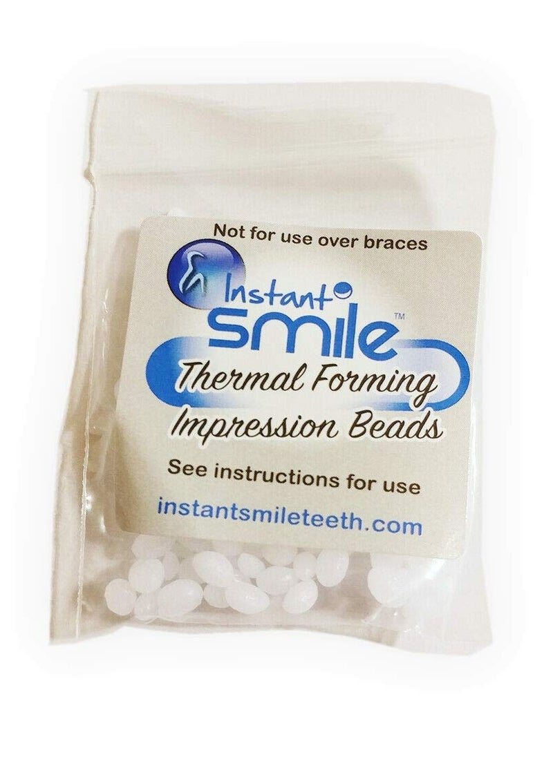 Instant Smile 8 Packages of Instant Smile Billy Bob Replacement Thermal Adhesive Fitting Beads for Fake Teeth  - Image 4