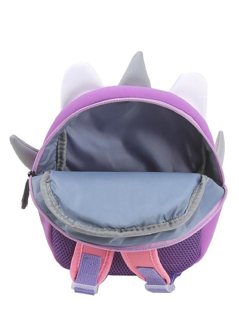 UNICORN 3D Unicorn Kinder Backpack Purple - Image 4