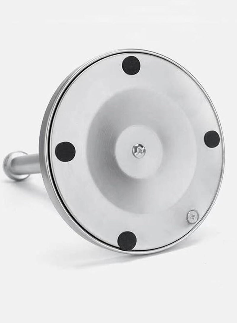 vsell24 Modern Stainless Steel Paper Towel Dispenser with Stable Base - One-Handed Tear Design - Image 2