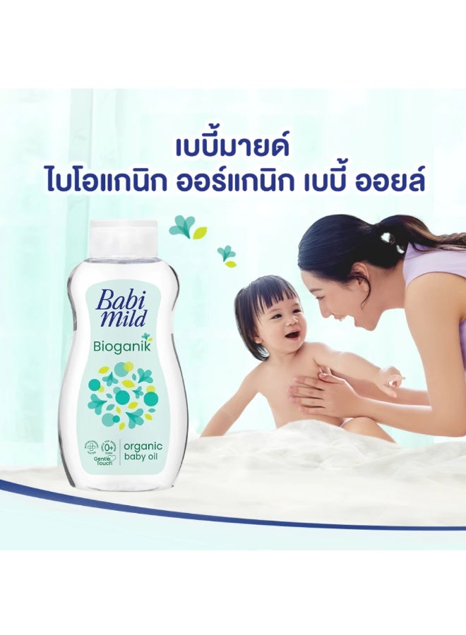 BABIMILD Babi Mild - Bioganik Organic Baby Oil - 100ml - Image 4