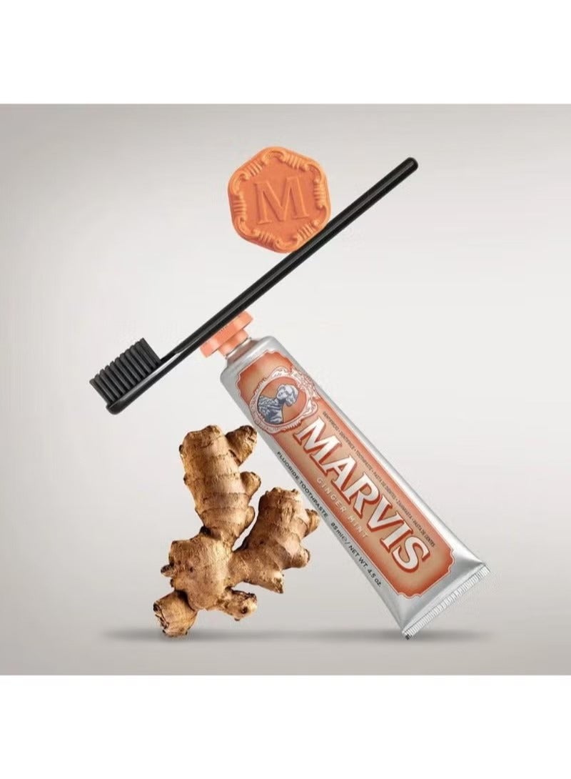 مارفيس معجون اسنان مارفيس بالزنجبيل والنعناع 85 مل تنظيف فعال لطيف للاستخدام اليومي انتعاش نفس يدوم - Image 4