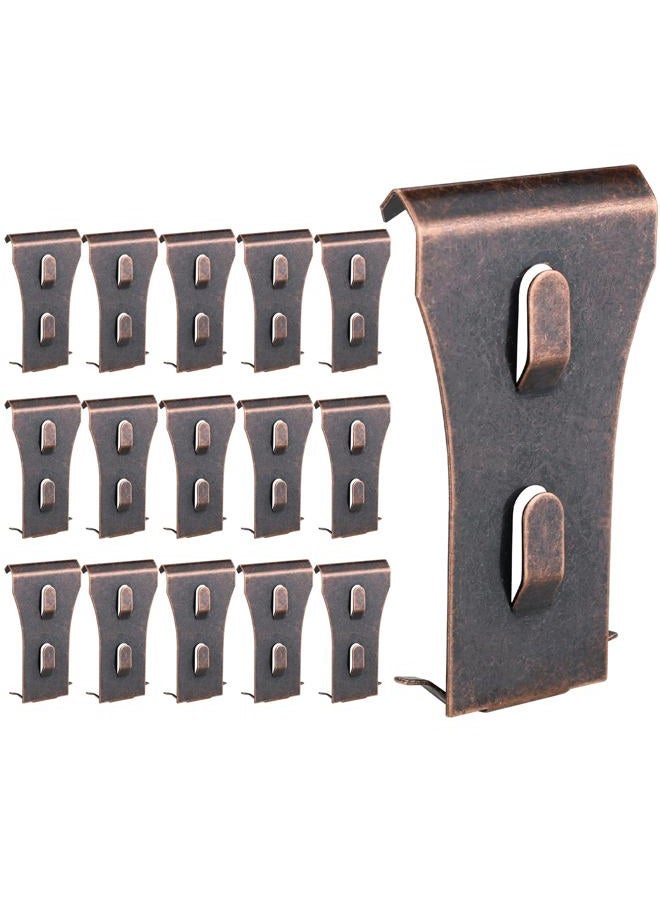 Yncotte Brick Clips, 16Pcs Brick Clips for Hanging Outdoors - Image 1