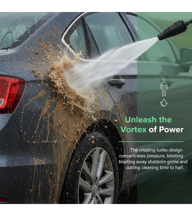 Spray For Auto Additions High Pressure Washer Max 18Mpa Quick Release Connector Comet VAX Turbo Nozzle Car Wash Model A2 - Image 5