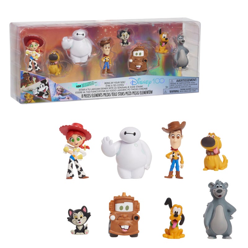 Just Play Disney100 Years of Being By Your Side, Limited Edition 8-piece Figure Set, Kids Toys for Ages 3 Up by Just Play - Image 1