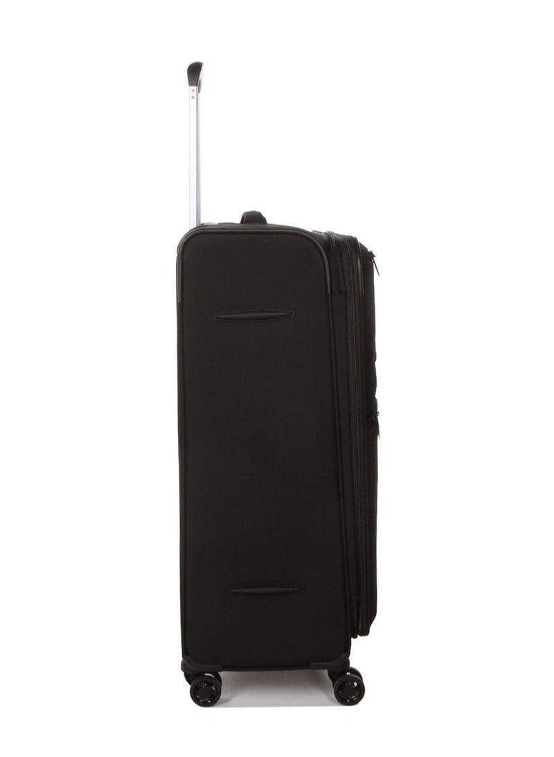 Jump Moorea 2 Soft Expandable Suitcase Luggage Trolley 76 cm Large Black - Image 4