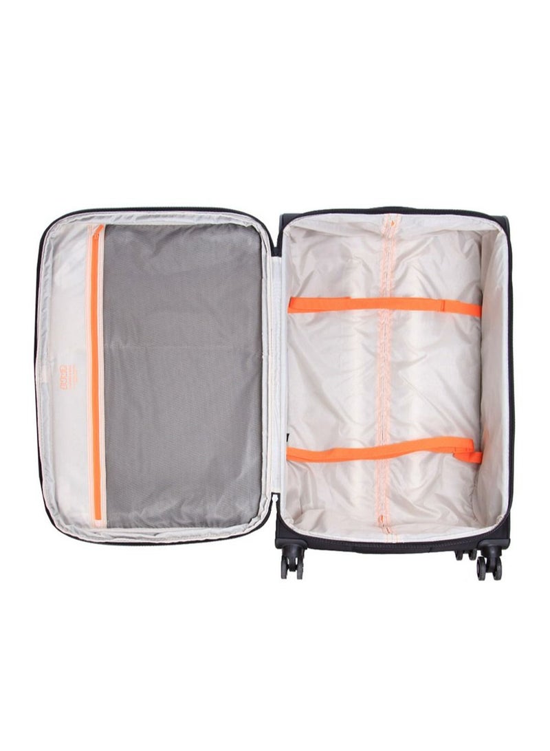 Jump Moorea 2 Soft Expandable Suitcase Luggage Trolley 76 cm Large Black - Image 3