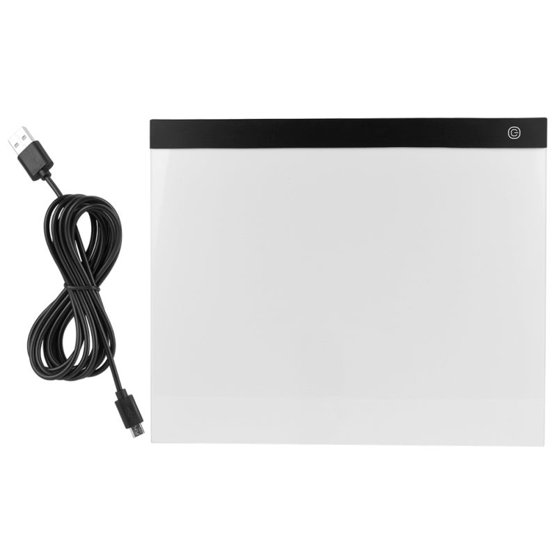 A3 Light Pad 10 Levels Dimmable Eye Protection Light With Memory Function - High Toughness Acrylic Panel Led Light Box For Artists Drawing Tracing Animation Tattoo Stencil Creation - Image 1