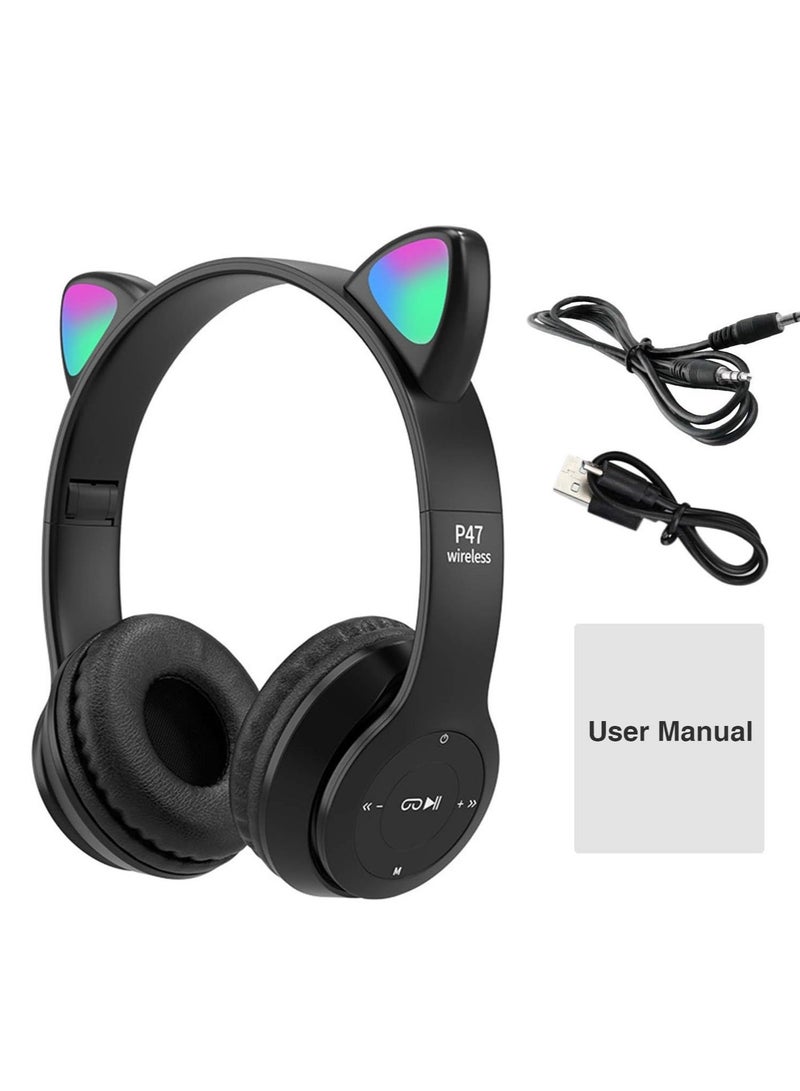 Cat Ear Bluetooth Wireless Headphones - Image 2