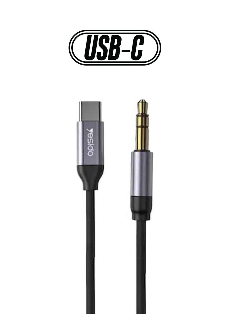 Yesido Type C to 3.5MM Audio Cable, Yesido YAU20 - Image 1