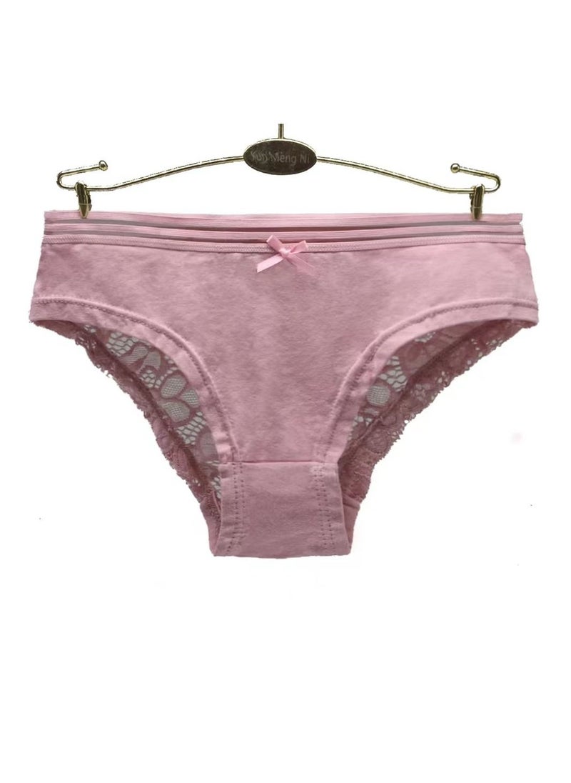 Zeemey - Zeemey 6-Piece Cotton Bikini Breathable Panties Low Waist Fashionable Ladies - Image 1