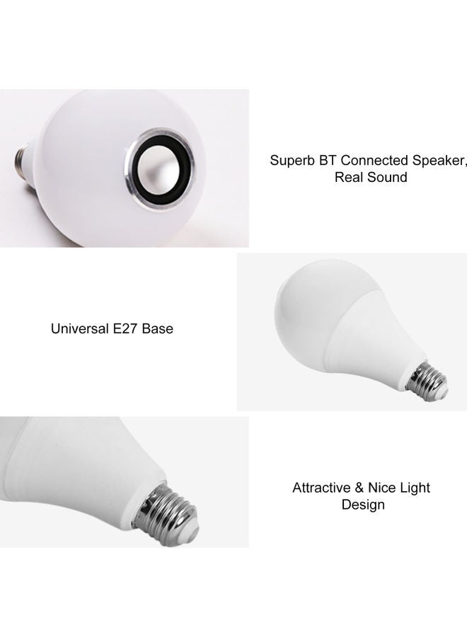 NIBEMINENT Smart BT Connected LED Bulb Light With Controller Multicolour - Image 3