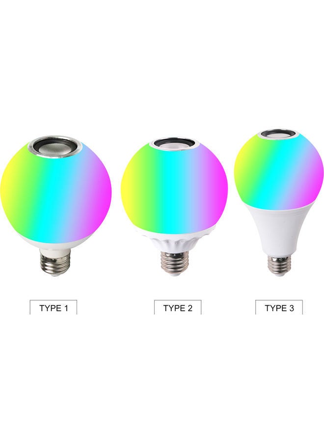 NIBEMINENT Smart BT Connected LED Bulb Light With Controller Multicolour - Image 5
