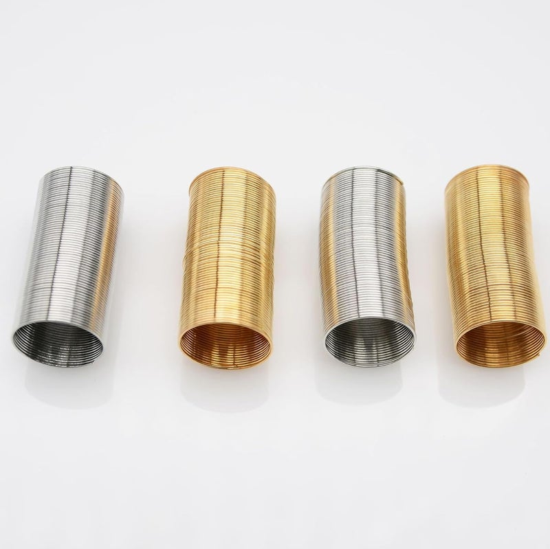 مجموعة من 4 قطع 20 ملم قطر أسلاك الذاكرة الفولاذية إكسسوارات صنع المجوهرات اكسسوارات التوصيل - Image 4