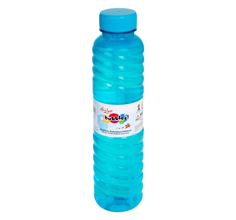 Hamleys Bubble Solution Bottle, 500ml, Blue | Safe & Gift-Friendly - Image 1
