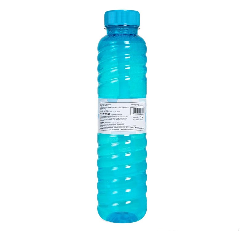 Hamleys Bubble Solution Bottle, 500ml, Blue | Safe & Gift-Friendly - Image 5