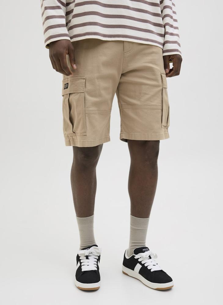 JACK & JONES Jpstcole Pocket Detail Cargo Shorts  - Image 1