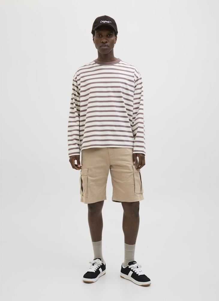 JACK & JONES Jpstcole Pocket Detail Cargo Shorts  - Image 4